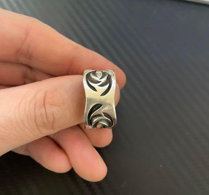 BIGHAND　サンアラベスク　SV K18リング 即決の場合、値下げします。