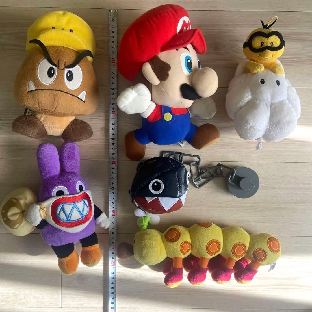 任天堂　マリオブラザーズ　ぬいぐるみ　平成レトロ　まとめ売り　マリオキャラ　人形