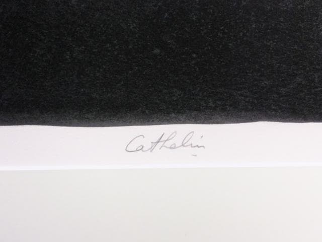 ベルナール・カトラン 直筆サイン『アボカドの皿のある静物