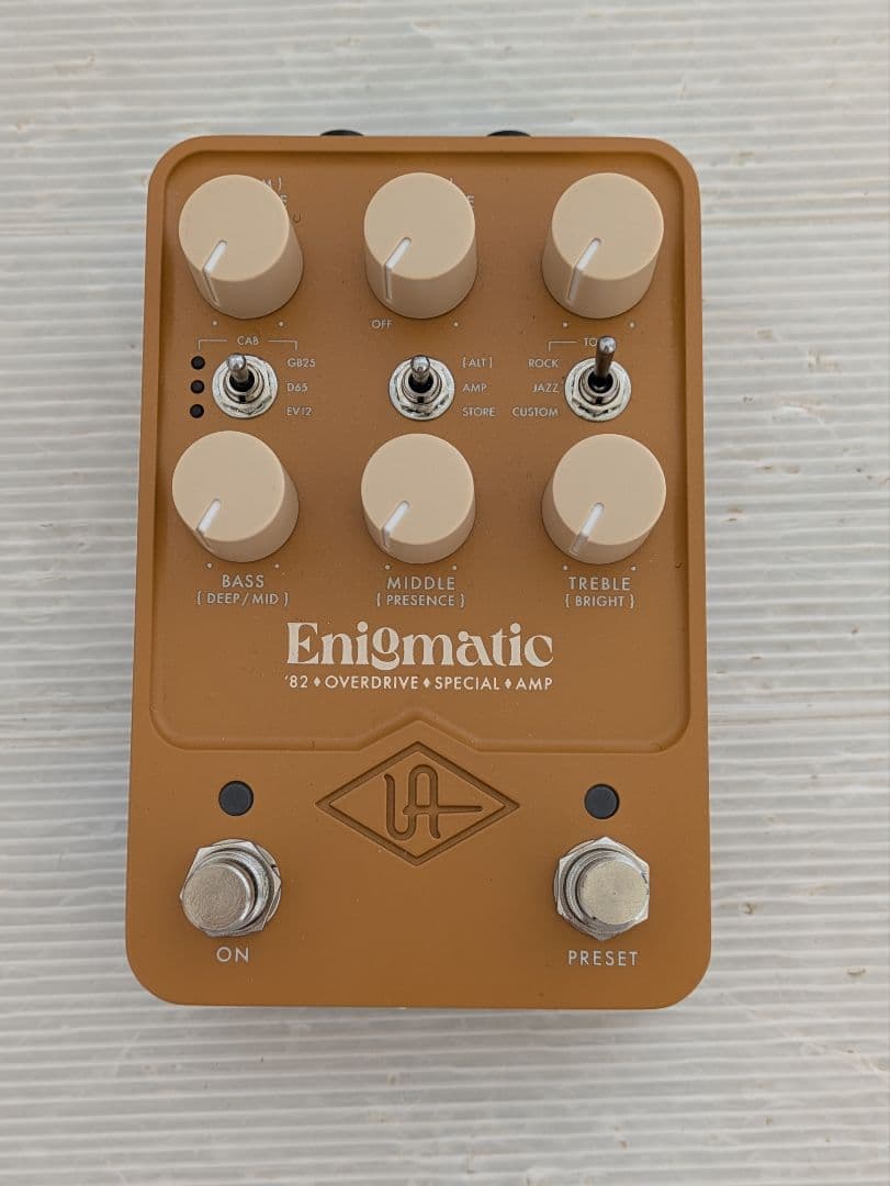 ギター UAFX Enigmatic 82 Overdrive Special Amp