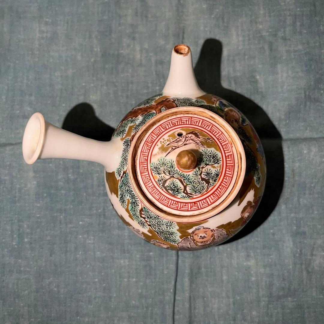 由*麻様 煎茶道具 横手急須