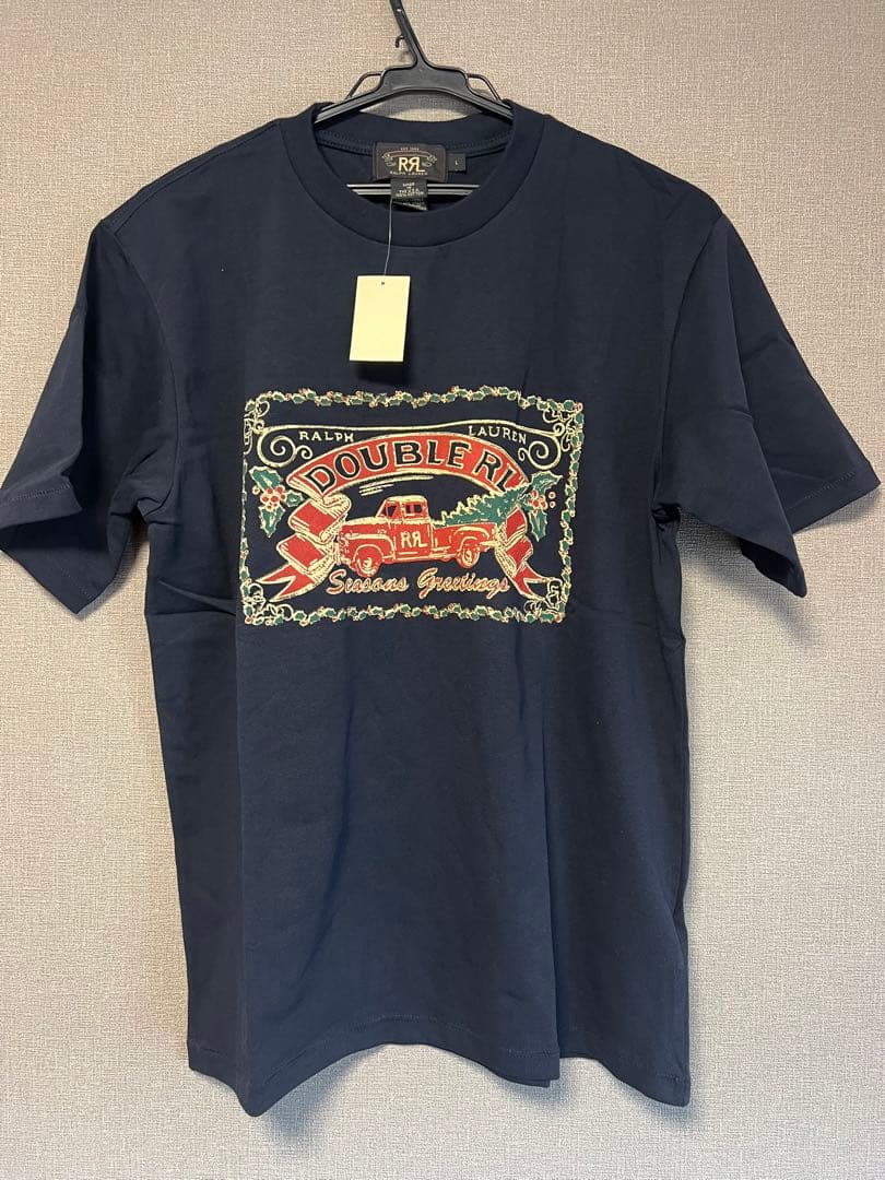 新品】RRL ダブルアールエル トラック Tシャツ L108972933 - トップス