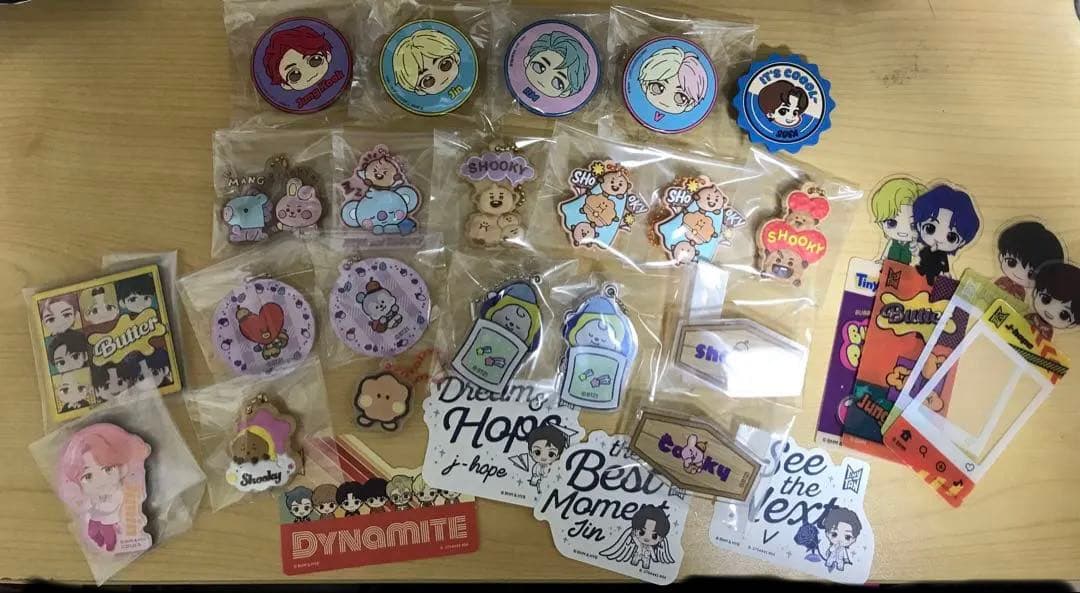 BTS・BT21・TinyTan セット