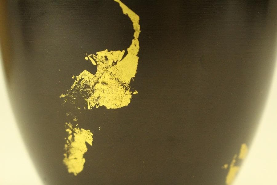 青銅宣徳 壷 共箱 未使用 美品(ZE427)