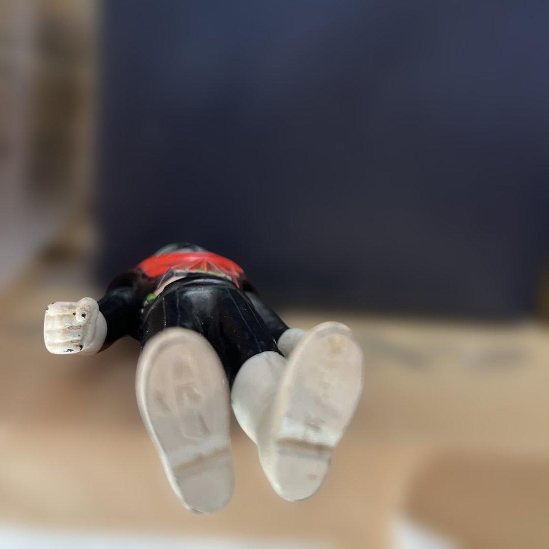 仮面ライダーストロンガー　ポピー　放送当時物　ミニソフビ