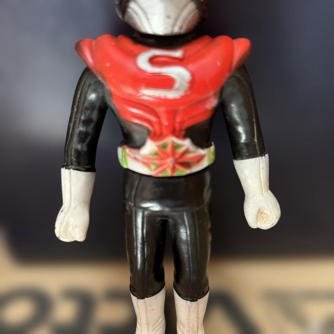 仮面ライダーストロンガー　ポピー　放送当時物　ミニソフビ