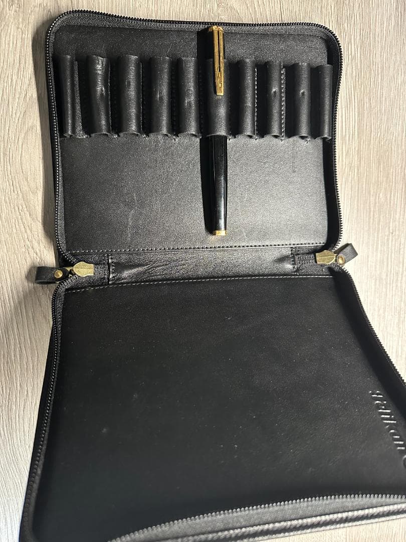 pelikan ペリカン レザーペンケース 10本挿し 革製 TGX10