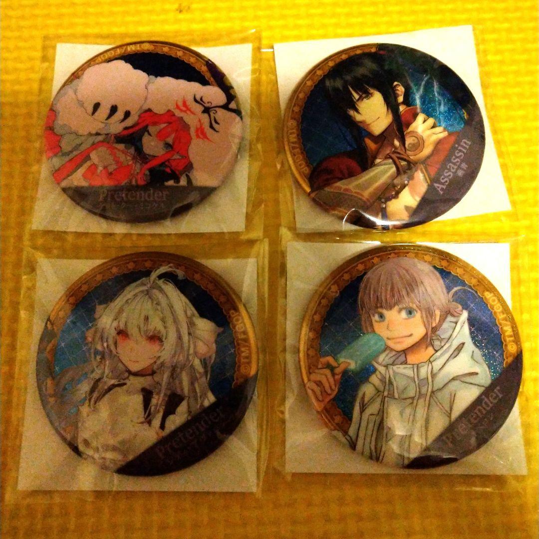 Fate ホログラム缶バッジ 12個セット fgo FGO カルナ ホテルカルデア