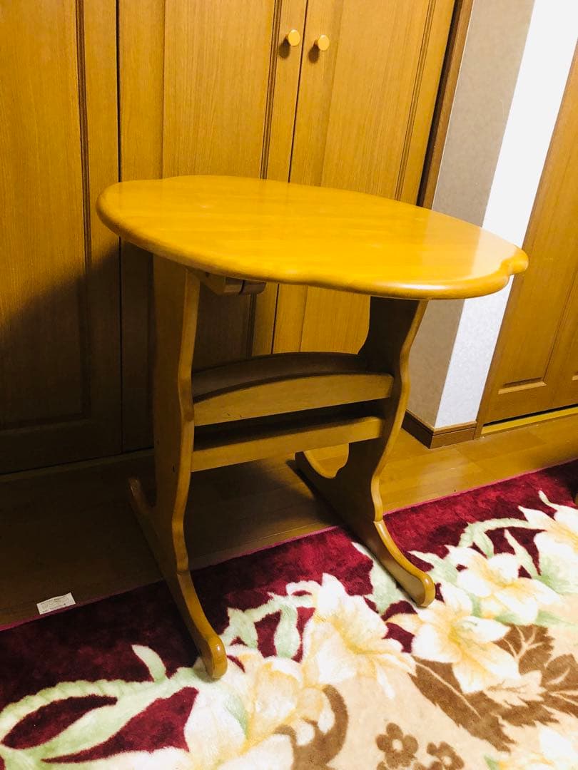 MIKIMOKU ミキモク家具　木製ダイニングテーブルセット 2脚付き