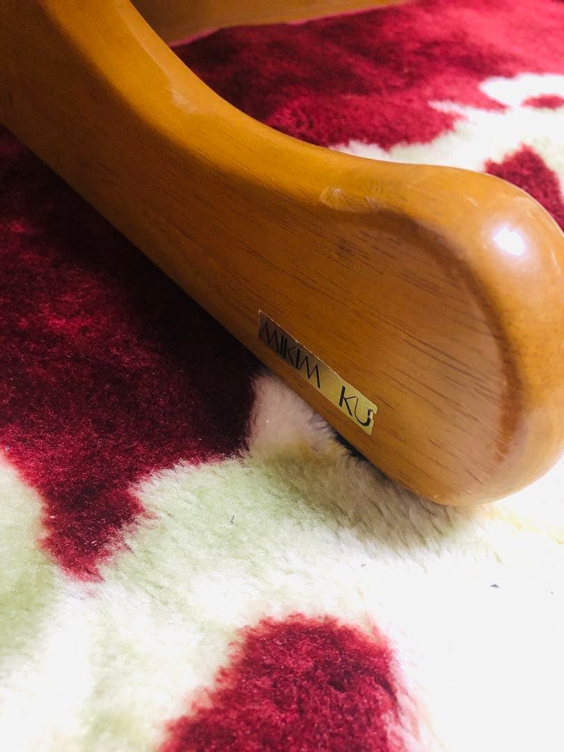 MIKIMOKU ミキモク家具　木製ダイニングテーブルセット 2脚付き