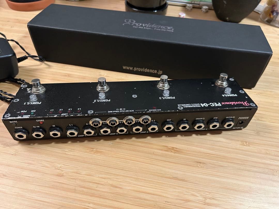 箱あり Providence PEC-04 スイッチャー 楽器・機材