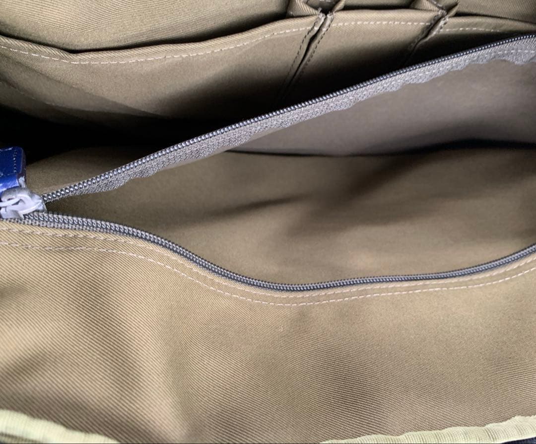 ポールスミス 2WAY ビジネスバッグ カーキ ナイロン レザー A4収納可