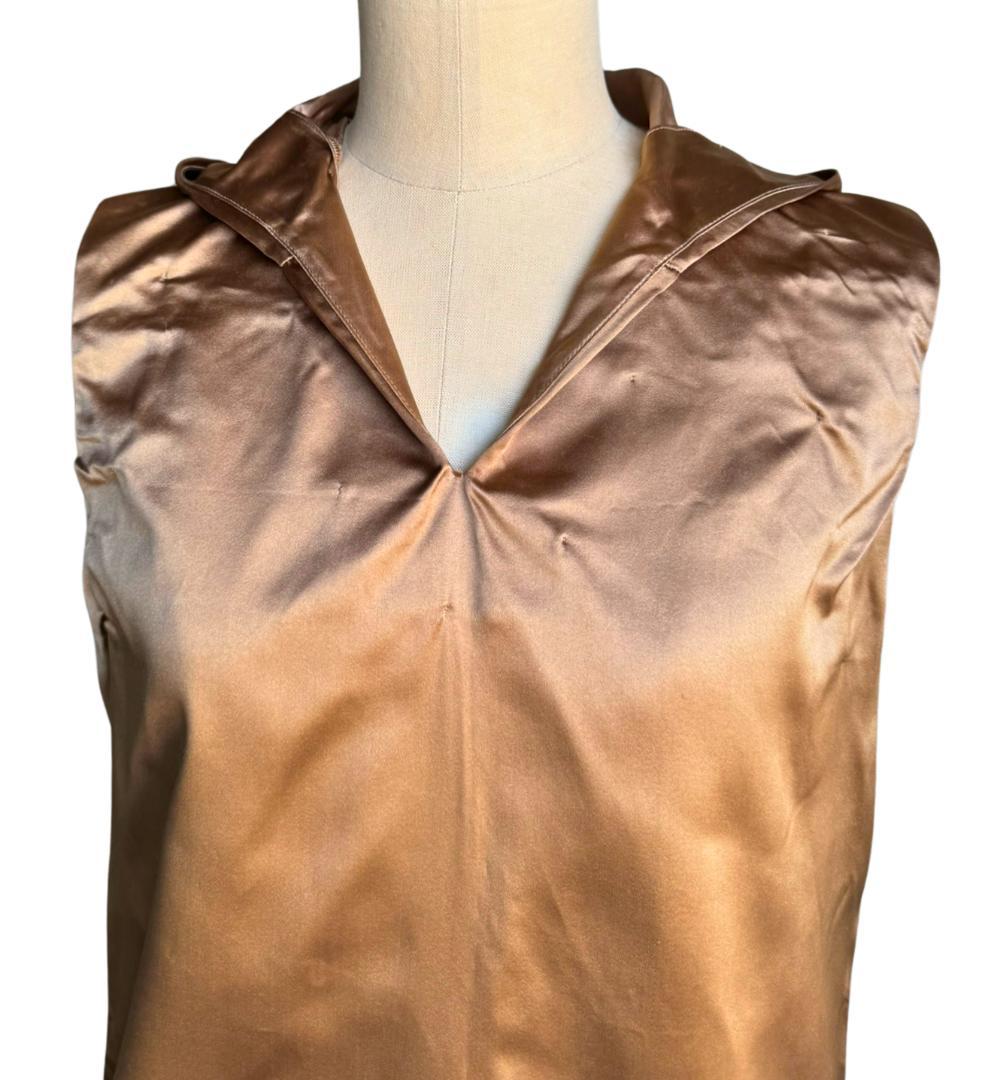 Miu Miu　Y2K シルクトップ パーカー　ドローコード付き　サイズ40