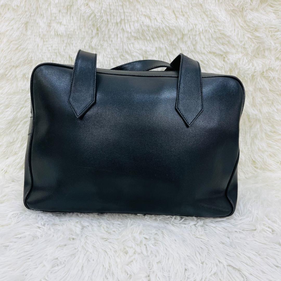 FENDI フェンディ ハンドバッグ 鍵付き 南京錠 レザー 黒 ブラック