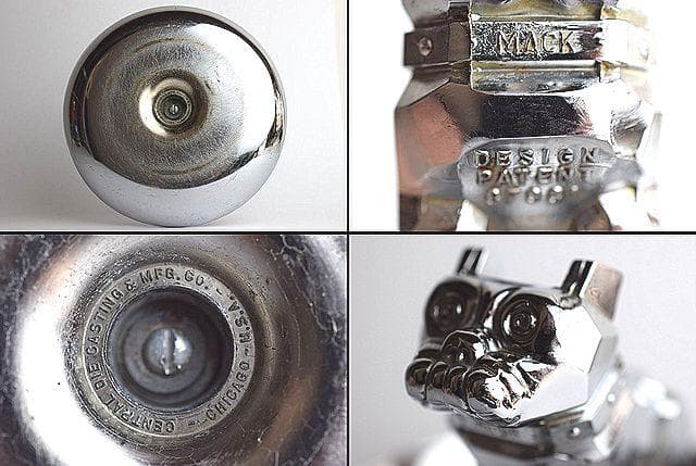 1970’s MACK マック トラック ブルドッグ ビンテージ 灰皿 鉄製 犬