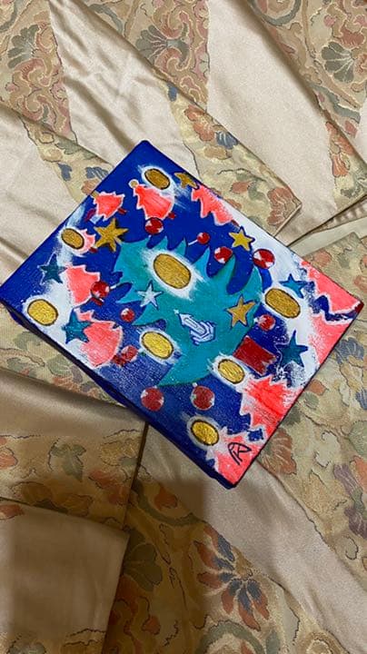 【アクリル画】商品名 小判伝説15天からの贈り物3　新品