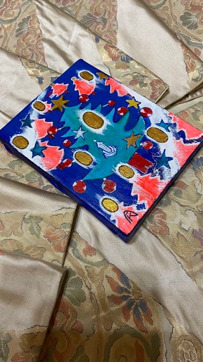 【アクリル画】商品名 小判伝説15天からの贈り物3　新品