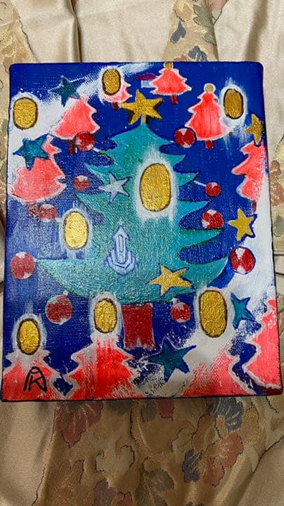 【アクリル画】商品名 小判伝説15天からの贈り物3　新品