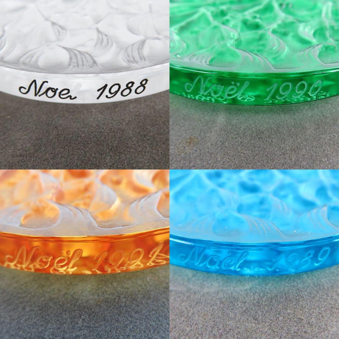 139 LALIOUE ラリック noel クリスマスオーナメント 4点セット 139