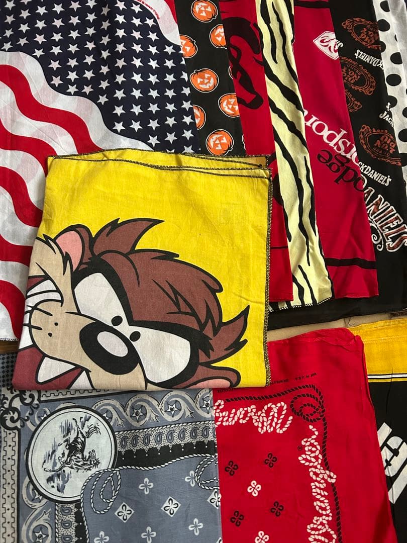 jmrx67さん専用 80s 90s アメリカ製バンダナ 40枚セット K&P