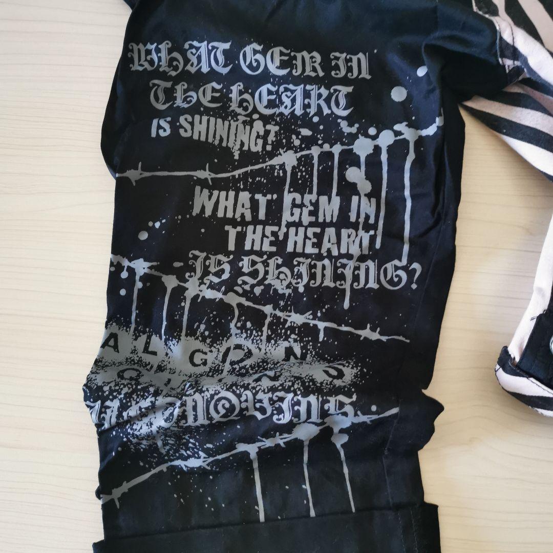 八分丈 カジュアルパンツ 黒 ピンク スカル レアデザイン 個性 ロック パンク