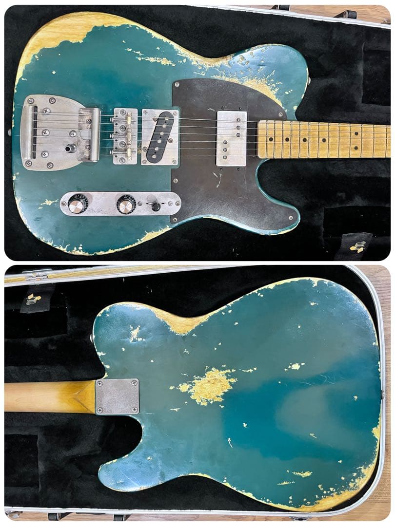 ハードレリックテレキャスター//ワイドレンジPU×オイルコンデンサー