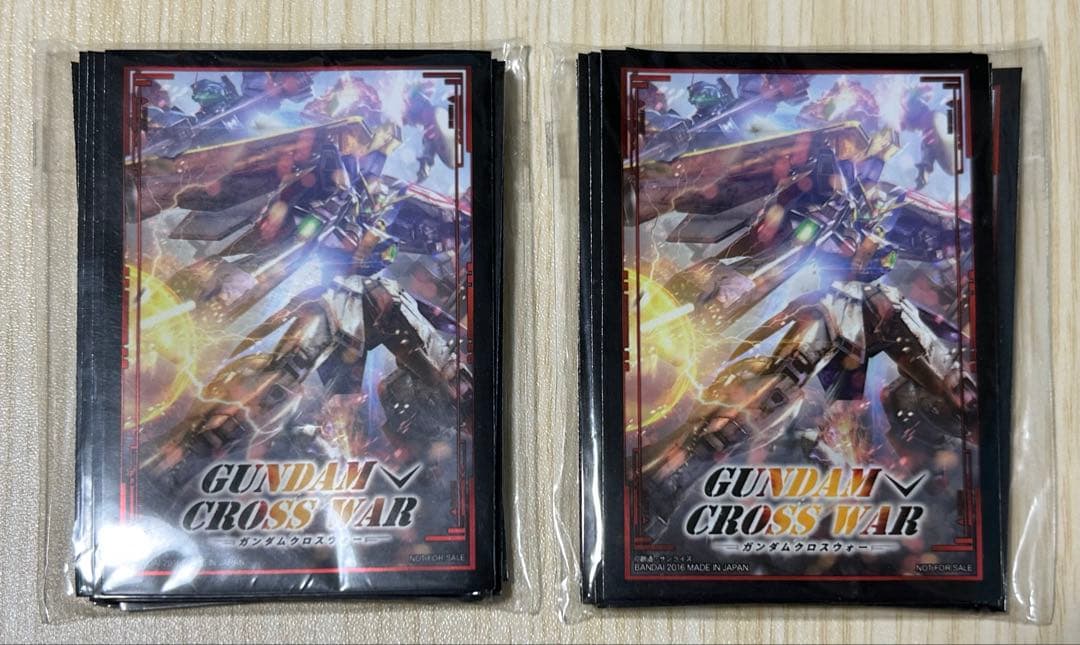 非売品、未開封】 ガンダムクロスウォー ウイングガンダム スリーブ 40