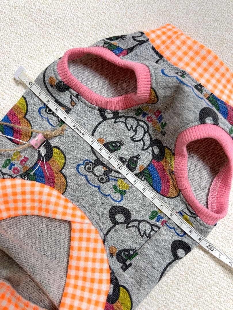 ○犬服○ハンドメイド 胴38 NO.632