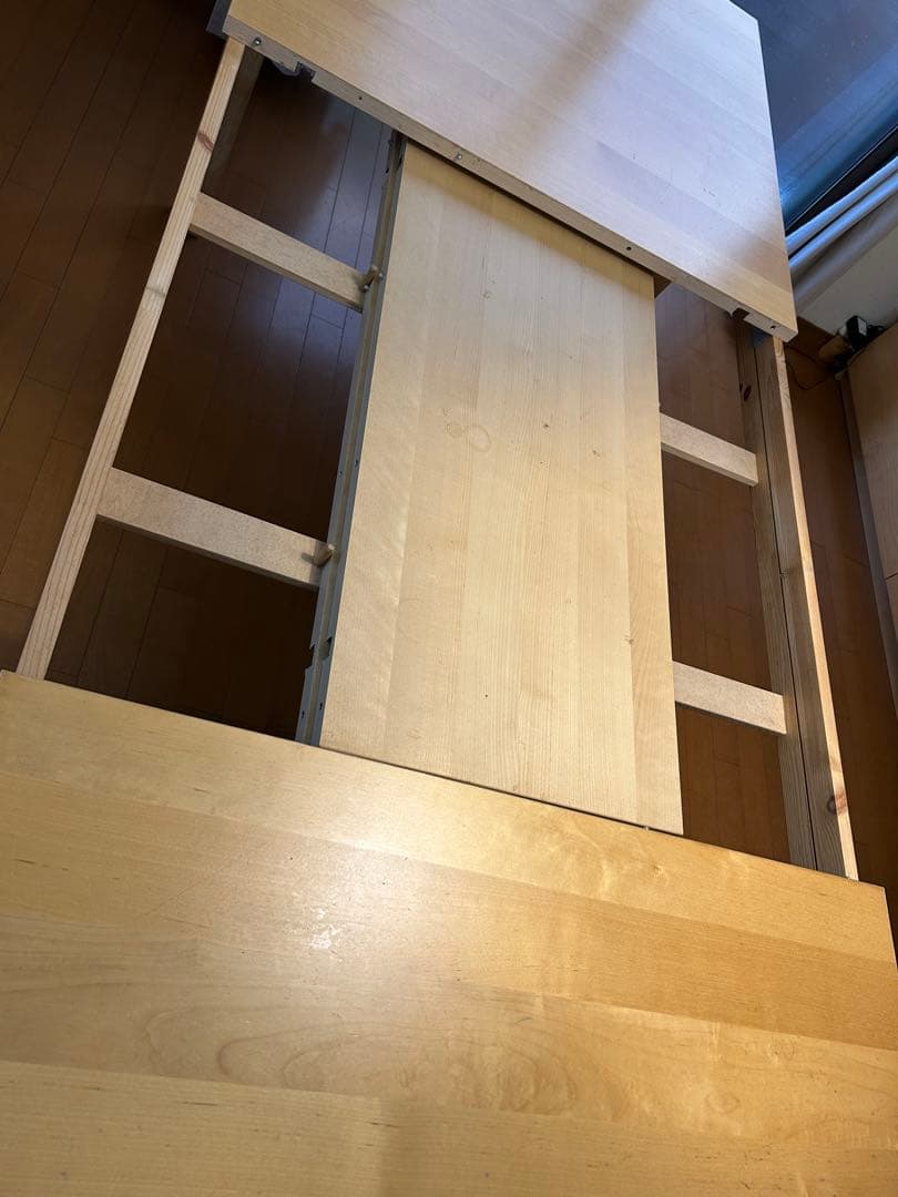 IKEA BJURSTA 大型伸長式テーブル　美品　イケア　スタイリッシュ