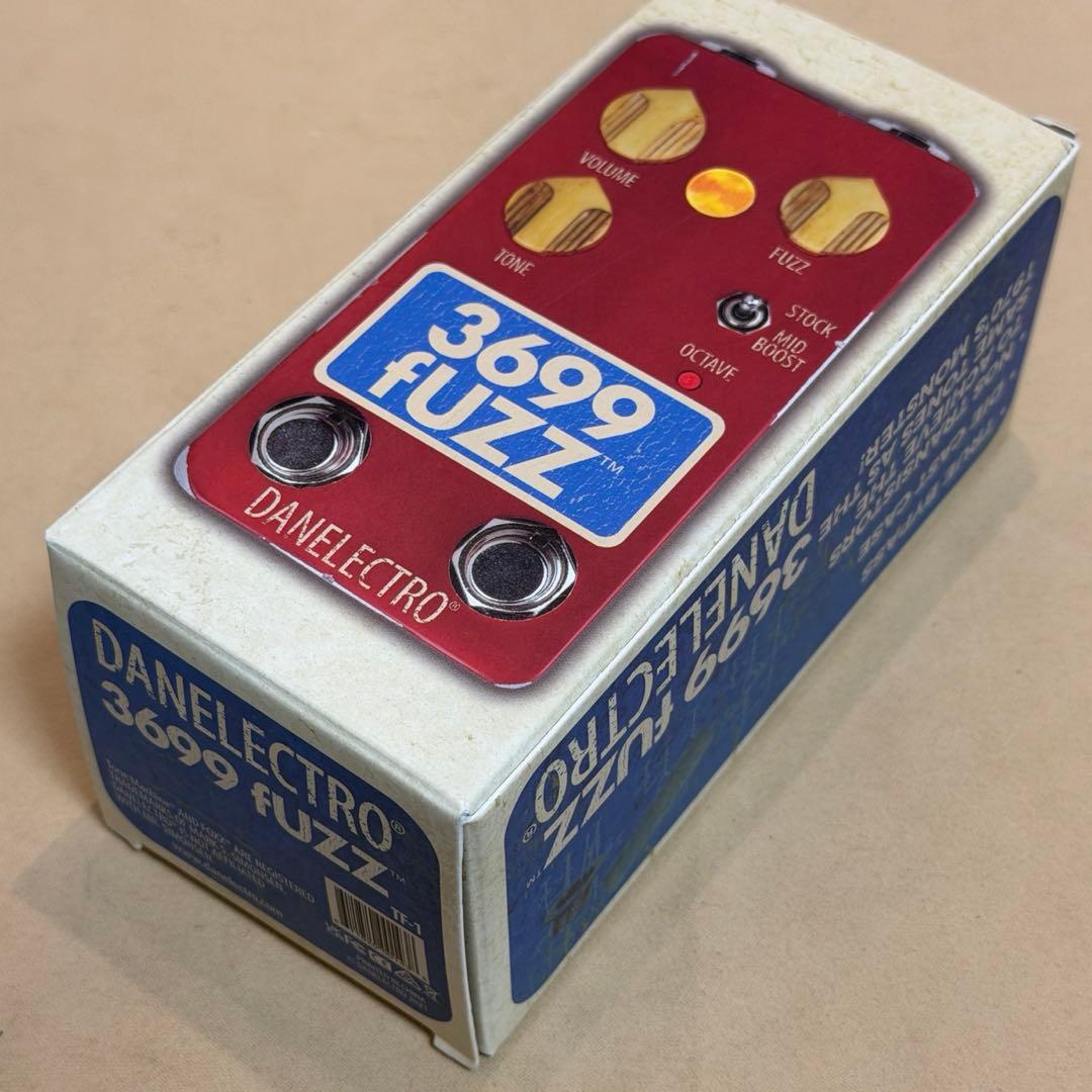 美品】DANELECTRO 3699 FUZZ 個性派オクターブファズ