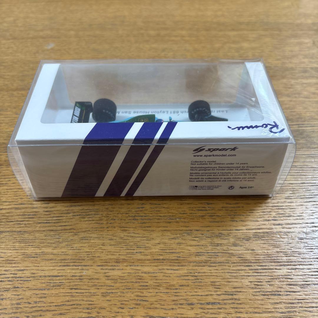 スパークミニカー1/43 March 881 サンマリノGP 1989