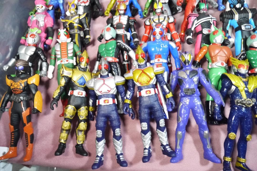 ライダーヒーローシリーズ ビッグサイズソフビフィギュア 111体セット