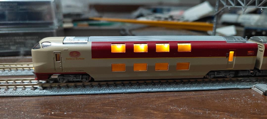 285系0番台サンライズエクスプレス出雲・瀬戸(パンタグラフ増設編成)7両セット