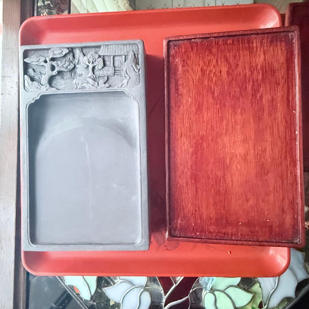 2245様感謝‼️不世出‼️旧家蔵出書の極み『松と芭蕉陽刻天然