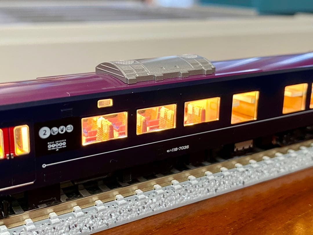 TOMIX 98714 WEST EXPRESS 銀河＋エヌ小屋内装パーツ入