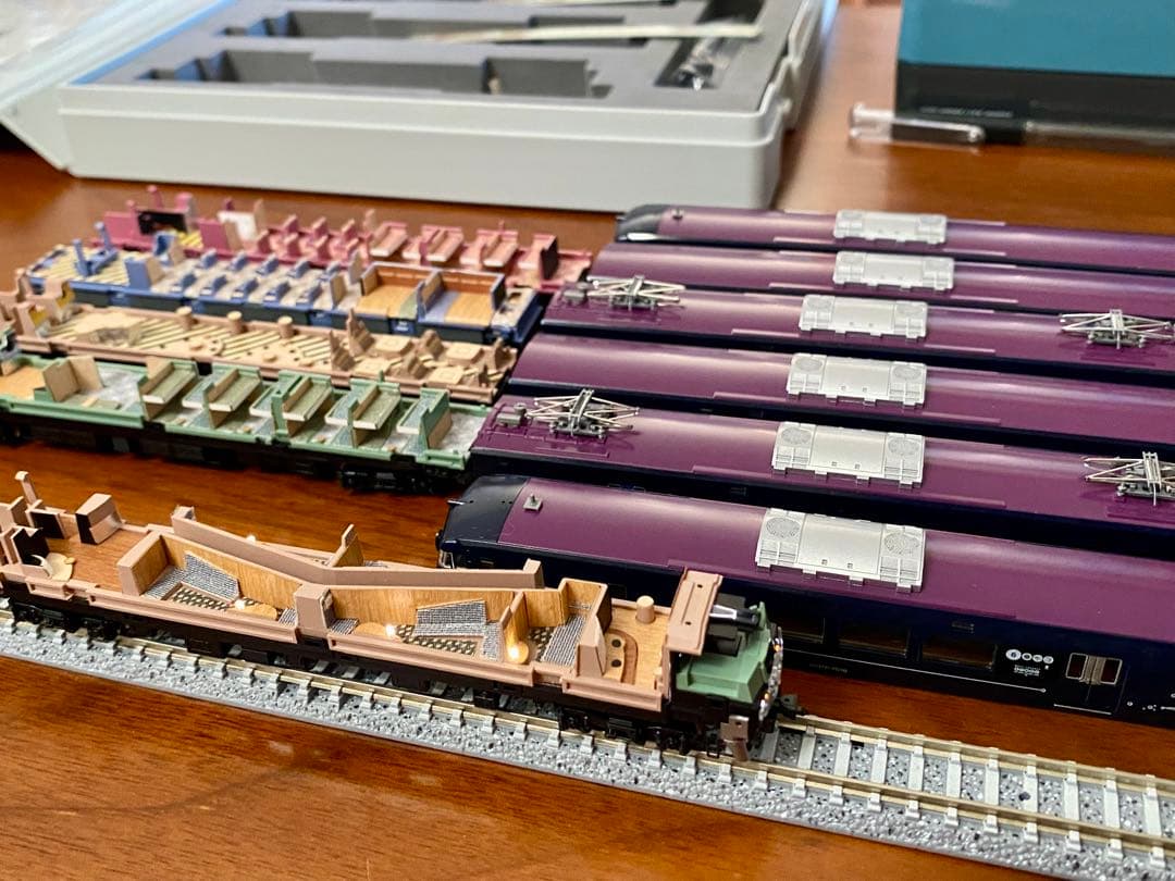 TOMIX 98714 WEST EXPRESS 銀河＋エヌ小屋内装パーツ入