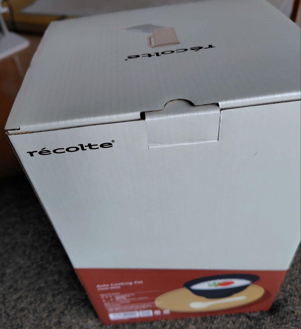récolte レコルト　自動調理ポット　 ホワイト