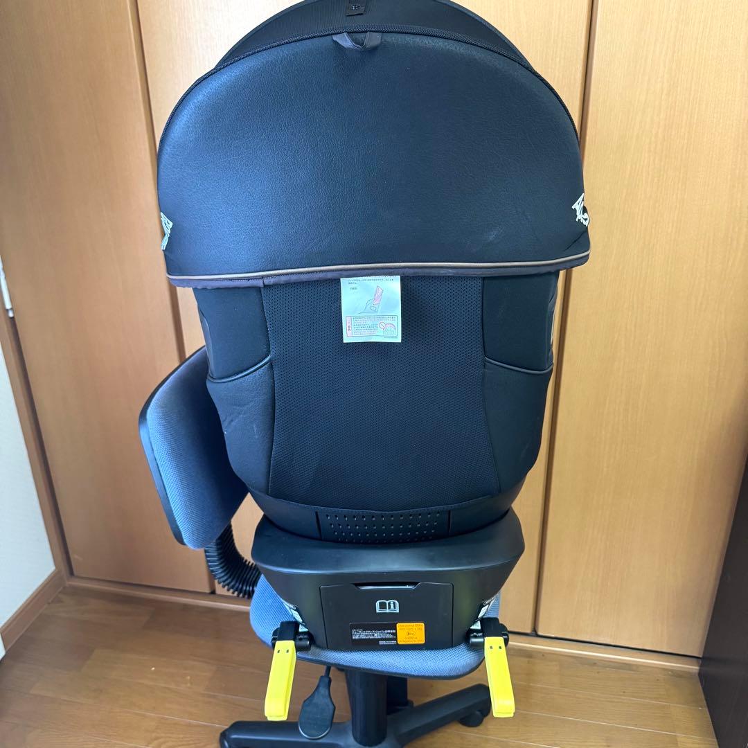 【美品】Aprica クルリラビッテプロテクト ISOFIX アップリカ　黒