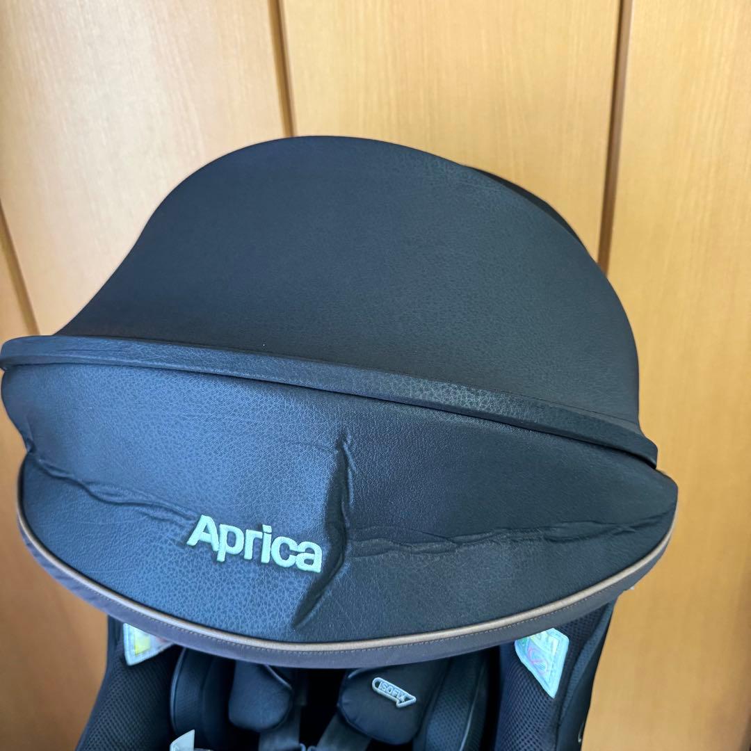 【美品】Aprica クルリラビッテプロテクト ISOFIX アップリカ　黒