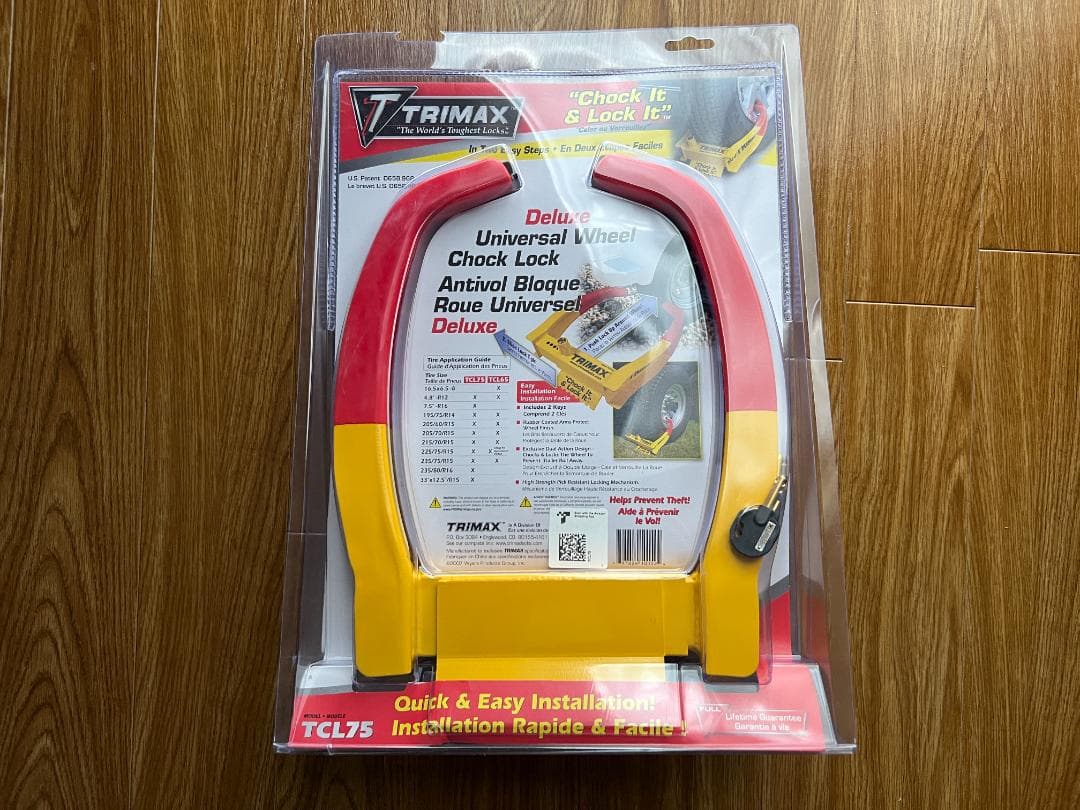 TRIMAX タイヤホイールロック TCL75