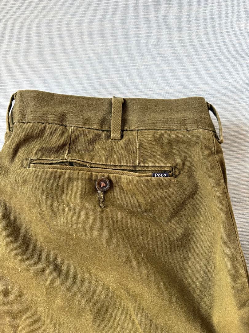 POLO RALPH LAUREN オリーブグリーン チノパン 32インチ - メルカリ