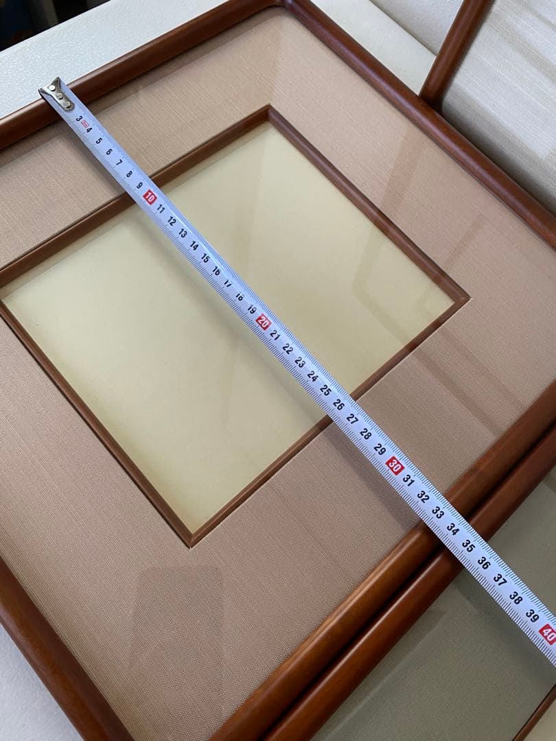 書道額縁 3枚セット 隅丸 色紙額縁 和額 未使用