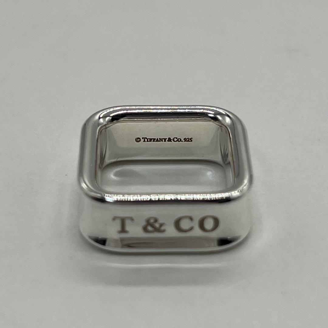 ティファニー TIFFANY 1837 スクエアリング 約12号 SV925