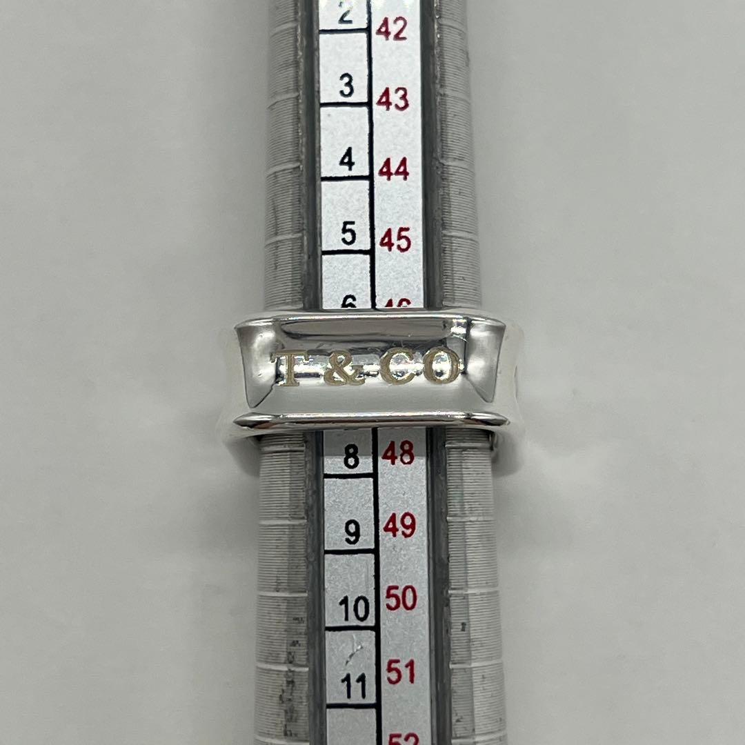 ティファニー TIFFANY 1837 スクエアリング 約12号 SV925