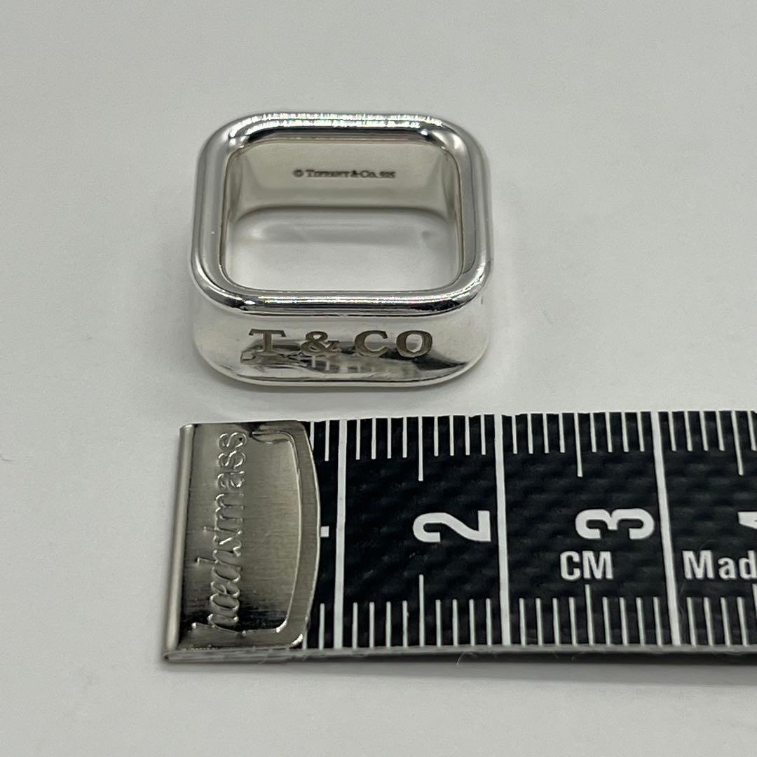 ティファニー TIFFANY 1837 スクエアリング 約12号 SV925