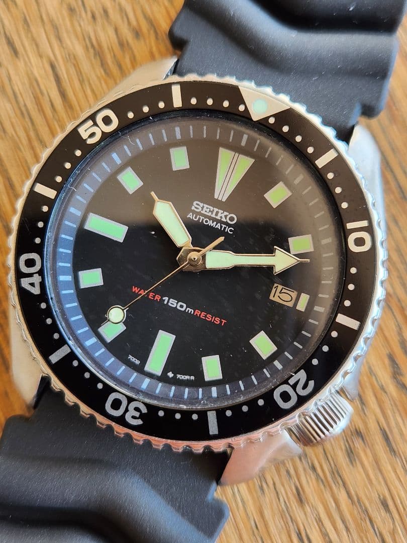OH済　セイコー　5thフィフスダイバー　7002　93年製　ビンテージ