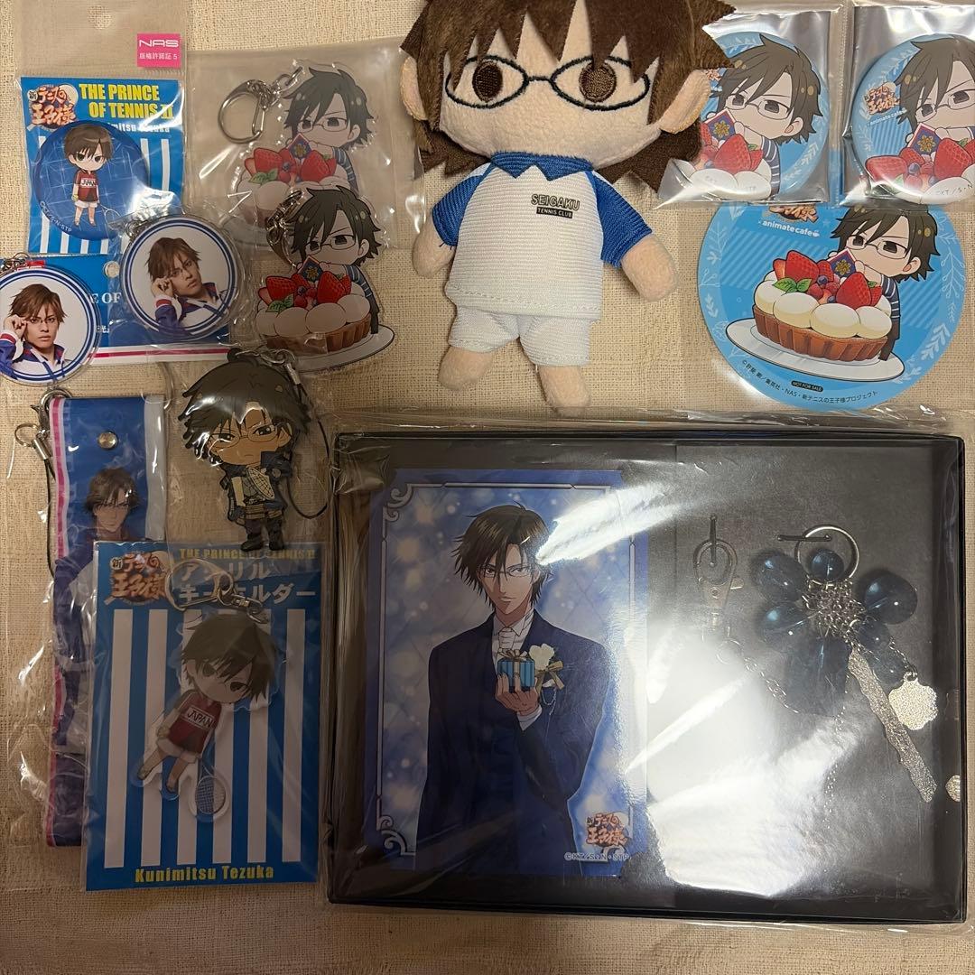 テニスの王子様　テニミュ　手塚国光　缶バッジ　アクキー 描き下ろし 手塚国光 缶バッジ [新テニスの王子様] | 公式キャラクター
