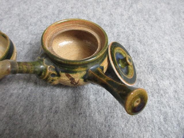 玉樹窯三宅紀保織部焼煎茶器揃え共箱附 [B27997] - メルカリ