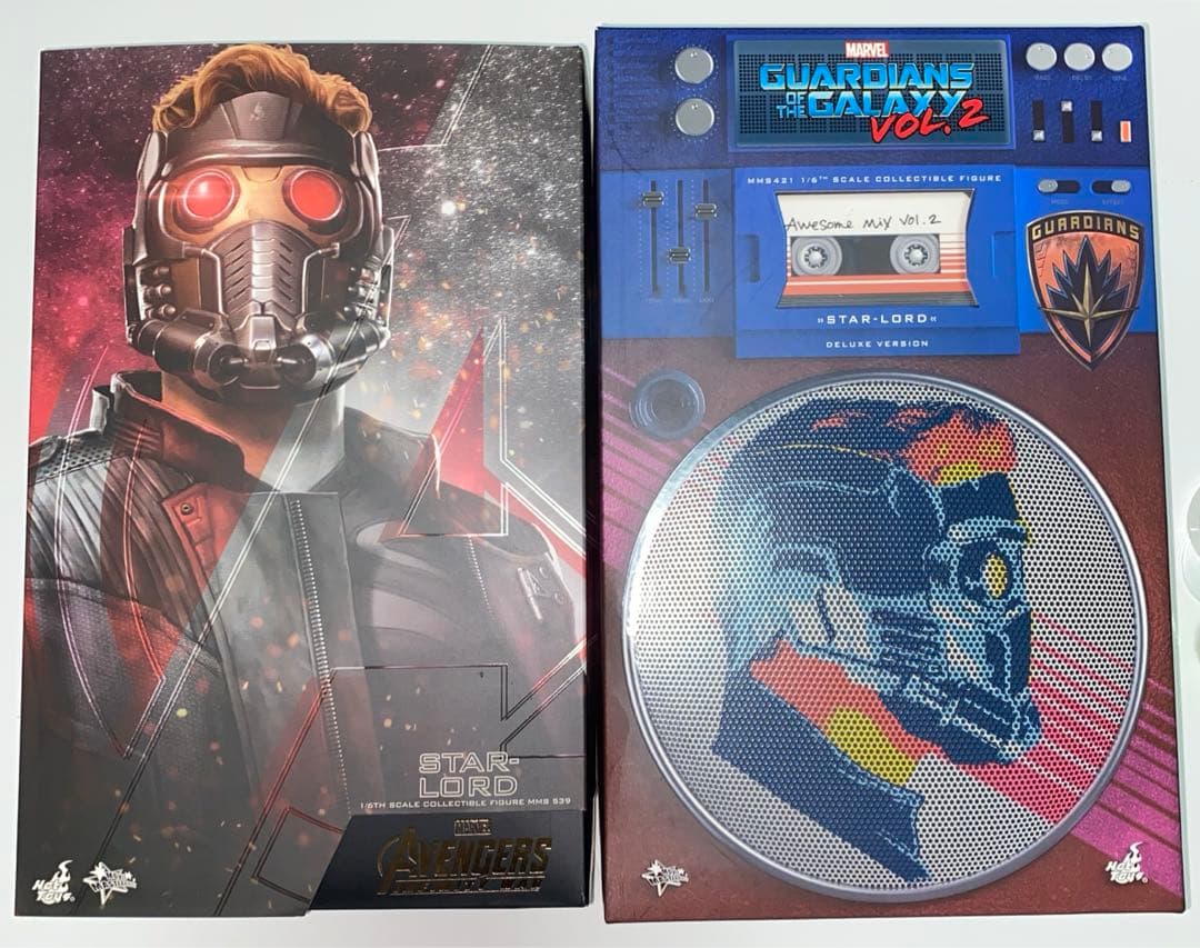 【美品】ホットトイズ スターロード セット marvel ムービー・マスターピース】『アベンジャーズ／インフィニティ・ウォー