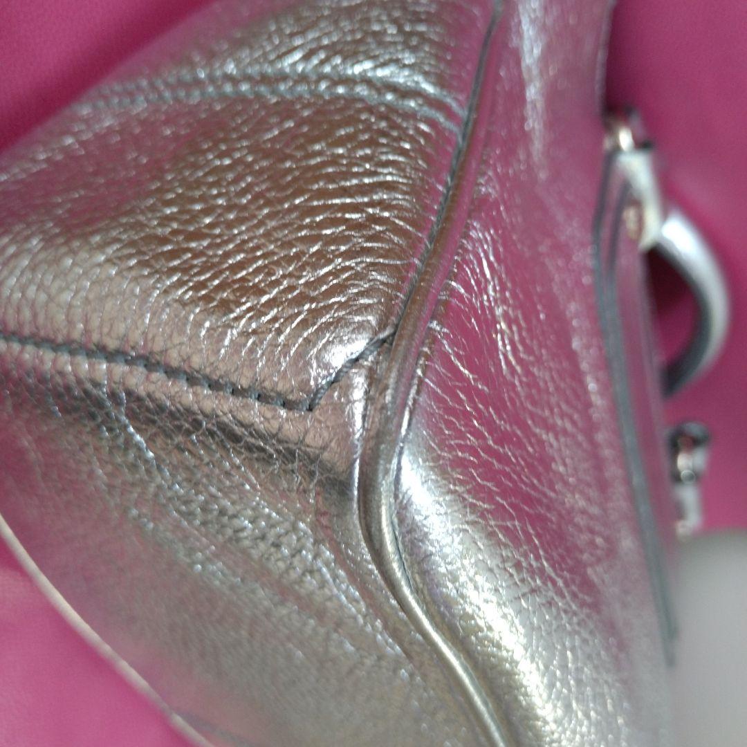 セリーヌ CELINE ブギーバッグ シルバー